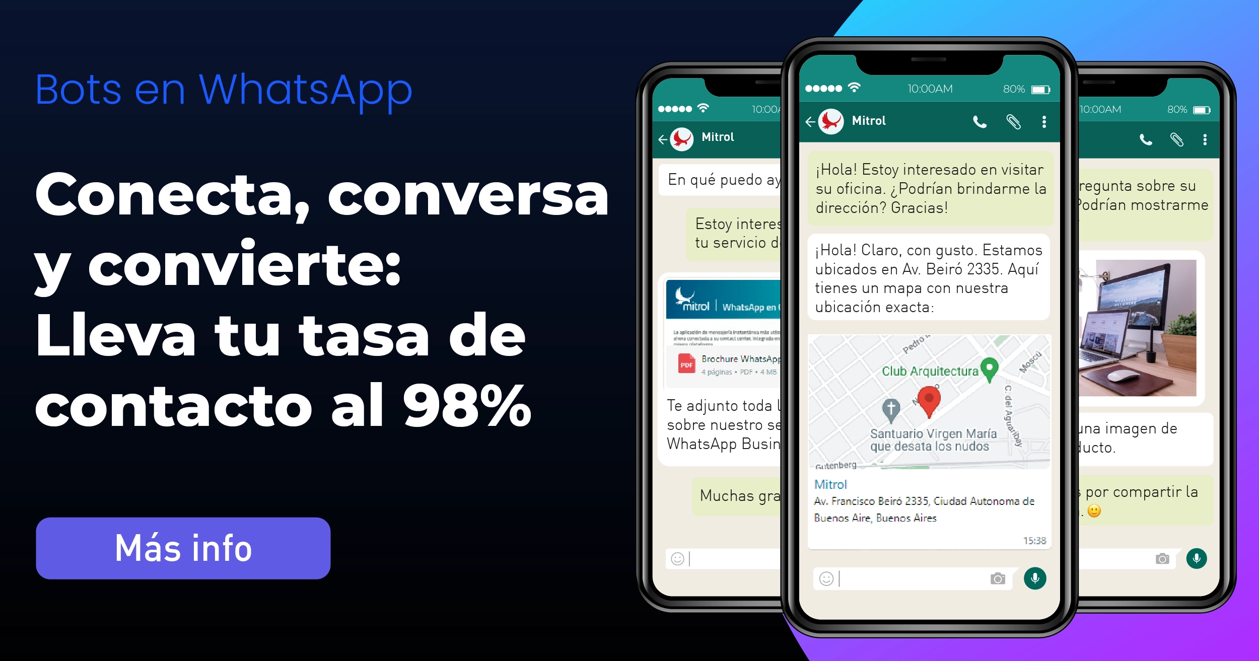 Conecta, conversa, convierte: Bots en WhatsApp para impulsar ventas y cobros